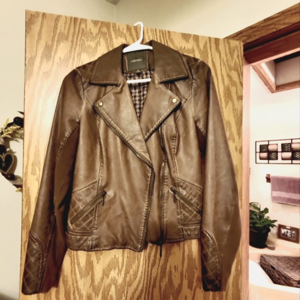 Maurices soft faux leather Jacket
